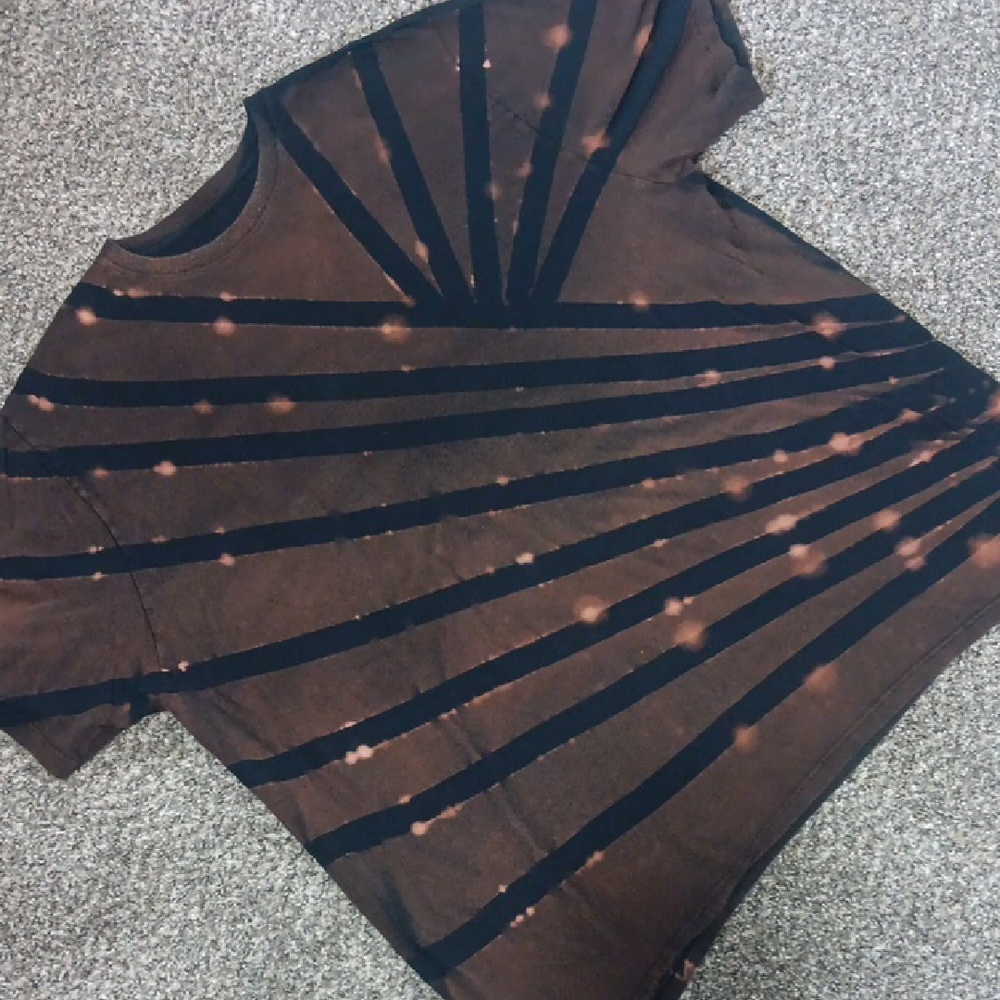 Bleach Distressed Mens T-shirt